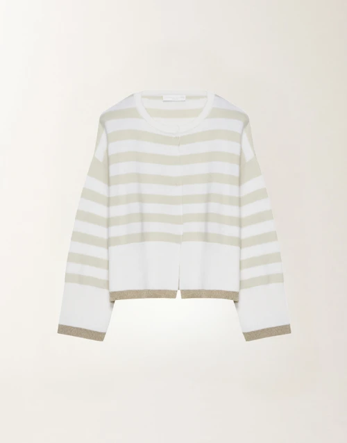 Fabiana Filippi Striped Wool Blend Sweater
