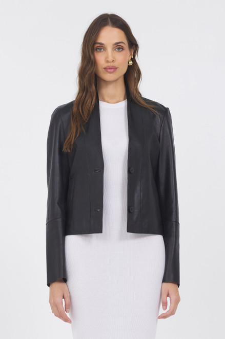 *ORDER TODAY*Jakett New York Tessa Washed Leather in Black