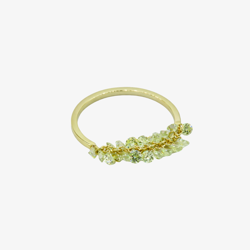 Salima Thakker Sweets & Treats 18K Yellow Gold Yellow Diamond Ring, Size 52