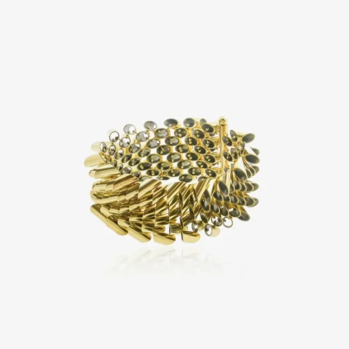 Salima Thakker Modular Bracelet Patinated