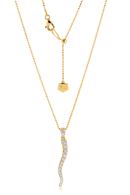 Graziela 18K Yellow Gold Rio Diamond Necklace