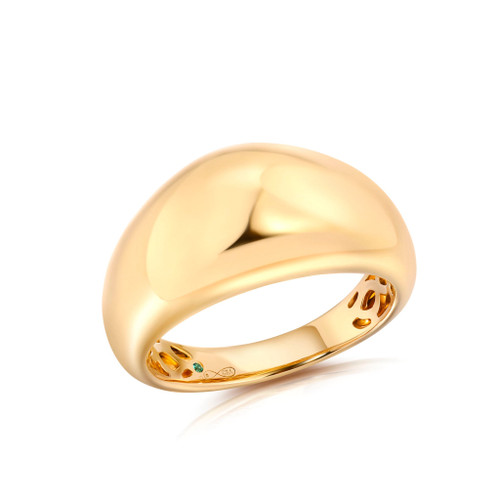 Graziela 18K Yellow Gold Bahia Ring