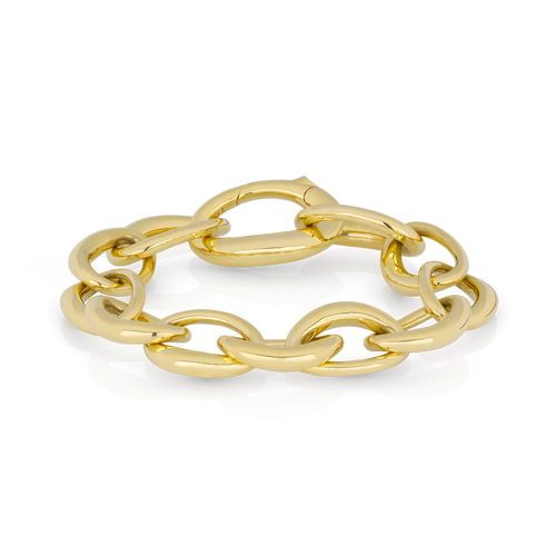 Paul Morelli 18K Yellow Gold Large Ultimate Gold Link Bracelet, 7.25"