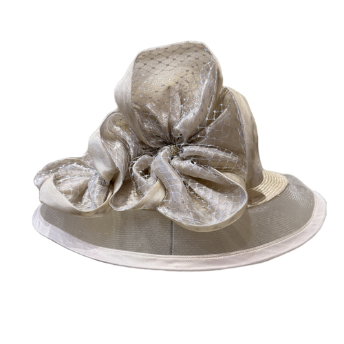 Christine A. Moore Millinery Samantha Hat in Tan