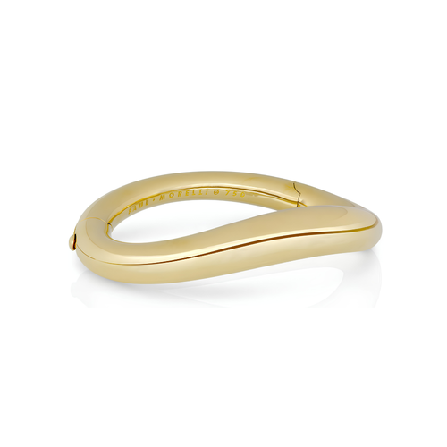 Paul Morelli 18K Yellow Gold Maxi Ultimate Gold Bangle Bracelet
