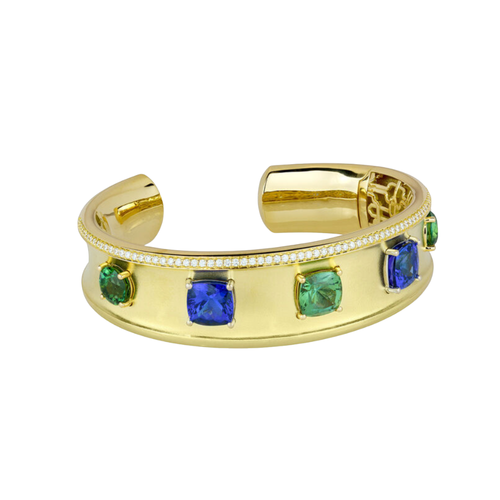Paul Morelli 18K Yellow Gold Medium Mega Gallant Cuff