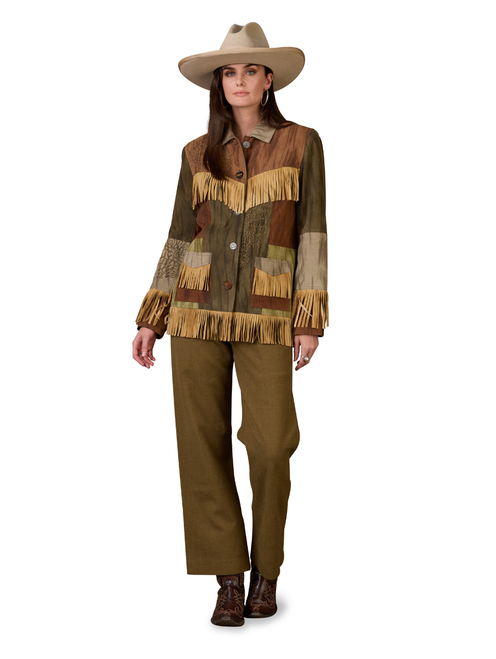 Double D Ranch Papa's Hide Jacket in Antiquated