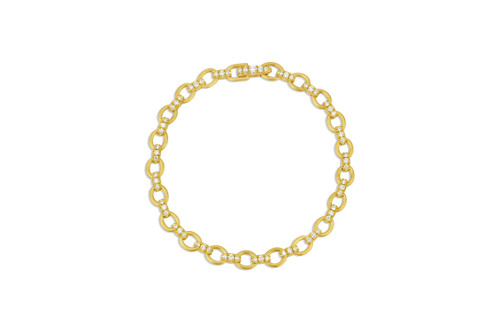 Leigh Maxwell Diamond Pavé Chain Bracelet, 7.5"
