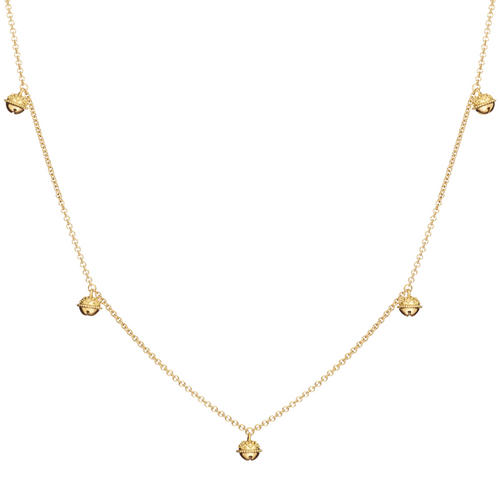 Paul Morelli 18K Yellow Gold Meditation Bell Necklace (Jingle Version), 28”