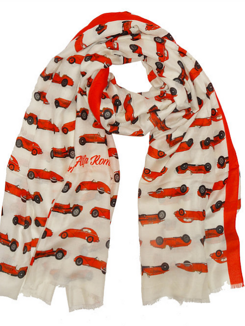 On Your Marque Alfa Romeo Scarf 