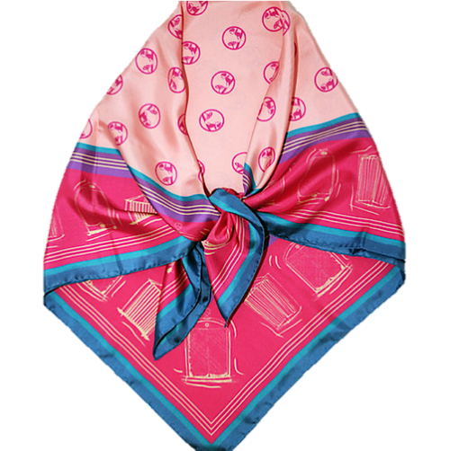 On Your Marque Girls and Grilles Ruby Scarf