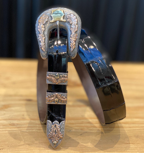 Clint Orms 4 pc. Uvalde Buckle Set 