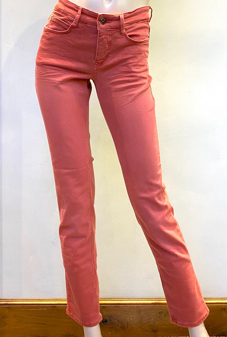 MAC Dream Straight Jeans in Red Diamond, Size 42x32