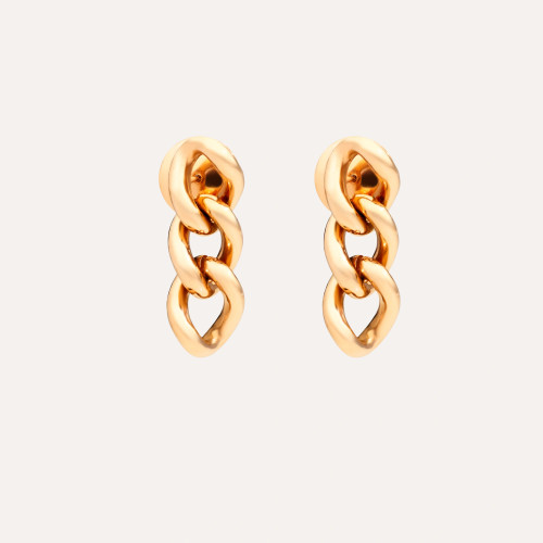 Pomellato Catene 18K Rose Gold Earrings