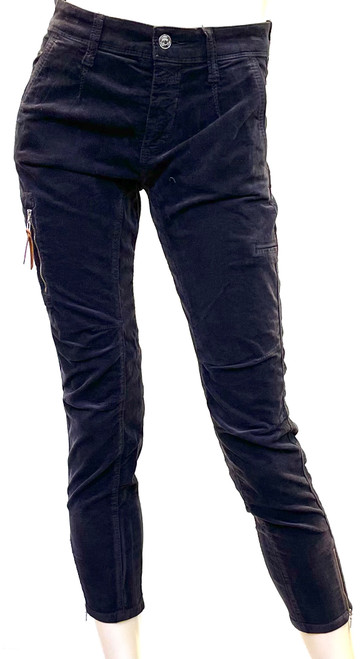 MAC Rich Cargo Corduroy Pants in Night Grey