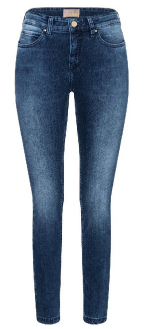 MAC X SYLVIE MEIS 24/7 Dream Skinny Authentic Jeans in Medium Blue Authentic