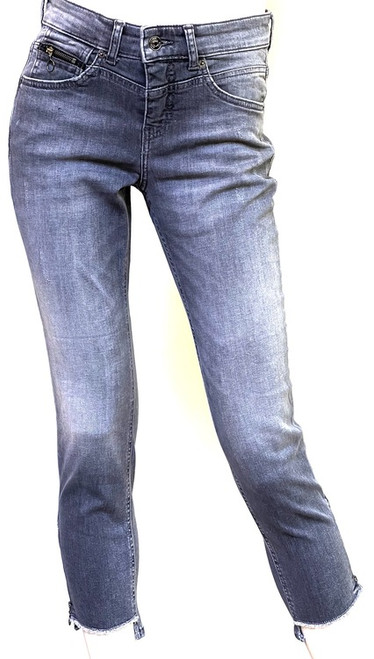 MAC Rich Slim Chic Stretch Denim Jeans in Dark Grey Fancy