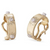 Buccellati Macri Classica 18K Yellow Gold Diamond Hoop Earrings