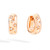 *RESERVE TODAY* Pomellato Iconica 18K Rose Gold Diamond Hoop Earrings
