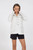Jakett New York Meryl Washed Leather Jacket in White