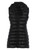 Herno Serena Nylon Ultralight Long Slim Waistcoat in Black