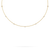 Paul Morelli 18K Yellow Gold Single Unity Necklace With 7 Diamonds Paul Morelli 18K Yellow Gold Single Unity Necklace With 7 Diamonds