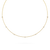 Paul Morelli 18K Yellow Gold Single Unity Necklace With 7 Diamonds Paul Morelli 18K Yellow Gold Single Unity Necklace With 7 Diamonds