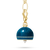 Paul Morelli 18K Yellow Gold Enameled Meditation Bell in Teal, 14mm