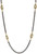 *RESERVE TODAY* Armenta 18K Yellow Gold and Sterling Silver Gold Scroll Cable Chain Link Necklace