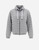 Herno Bomber Jacket in Grey Pearl, Size 46