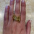 Spinelli Kilcollin 18K Yellow Gold Aries Custom 4 Link Ring, Size 7 Spinelli Kilcollin 18K Yellow Gold Aries Custom 4 Link Ring, Size 7