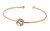 Selim Mouzannar Beirut Bracelet in 18K Pink Gold Set with Diamonds and Morganite