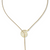 *RESERVE TODAY* Cadar Yellow Gold Essence Spiral Lariat Necklace