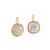 *RESERVE TODAY* Sylva & Cie. 18K Yellow Gold Old European Cushion Cut Diamond Earrings