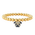 Sydney Evan 14K Yellow Gold & Diamond Pug Charm Bracelet Sydney Evan 14K Yellow Gold & Diamond Pug Charm Bracelet