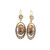 *RESERVE TODAY* Sylva & Cie. 18K Yellow Gold Rough Diamond Orbit Earrings