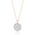 *RESERVE TODAY* Walters Faith OC X WF Medium 18K White and Rose Gold White Diamond Pebble Locket, 14mm