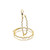 *RESERVE TODAY* Graziela Gems 18K Yellow Gold Rio Diamond Inside Outside Hoop Earrings