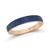 *RESERVE TODAY* Walters Faith Lytton 18K Rose Gold and All Blue Sapphire Bombe Bangle Bracelet