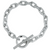 *RESERVE TODAY* Walters Faith Saxon 18K White Gold All Diamond Chain Link Toggle Bracelet, 6.5"