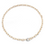 *RESERVE TODAY* Walters Faith Garnett 18K Rose Gold and Diamond Small Oval Link Necklace