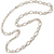 *RESERVE TODAY* Sylva & Cie. 18K Yellow Gold and Platinite Sylva Link Necklace, 34"