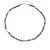 *RESERVE TODAY* Sydney Evan Kid's Collection Gold & Diamond Rondelle Rainbow Heishi Necklace, 18"