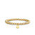 *RESERVE TODAY* Sydney Evan Kid's Collection Pure Gold Happy Face on Gold Beads Bracelet