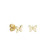 *RESERVE TODAY* Sydney Evan Kid's Collection Gold & Enamel Mini Butterfly Stud Earrings