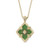 Buccellati Opera Tulle Green Enamel Pendant