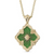 Buccellati Opera Tulle Green Enamel Pendant