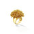 *RESERVE TODAY* Cadar Yellow Gold Fur Ring with White Diamonds