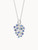 Tamara Comolli 18K White Gold Snowflakes Sky Leaf Classic Pendant