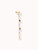 Tamara Comolli 18K Yellow Gold Bouton Long Candy Earrings